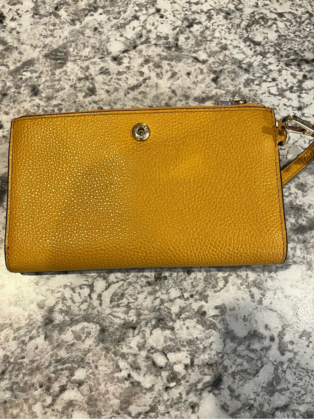 Michael Kors Leather Double Zip Tech Wallet Wristlet - Picture 11 of 13